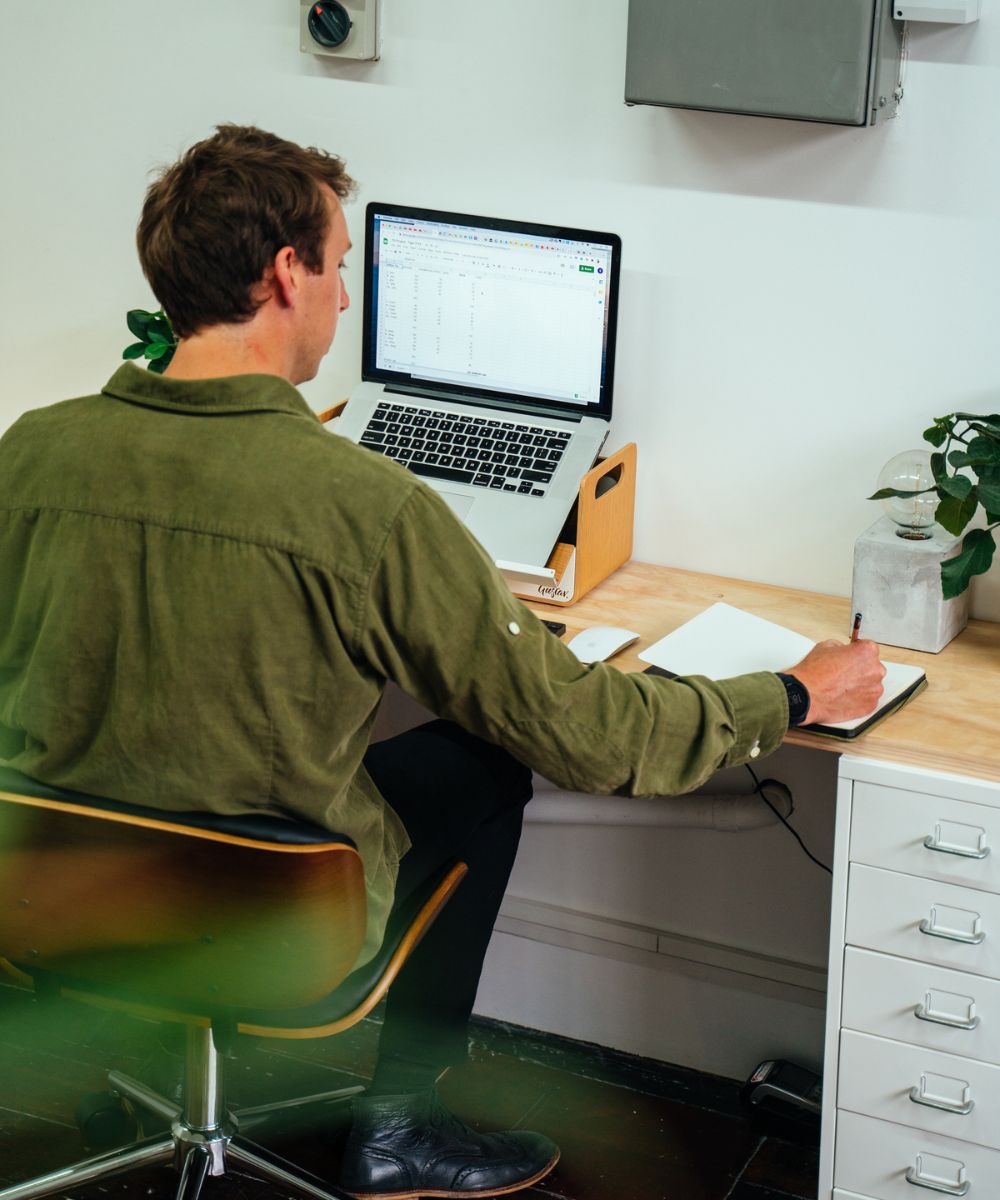 Gustav Desk Organizer in the Home Office