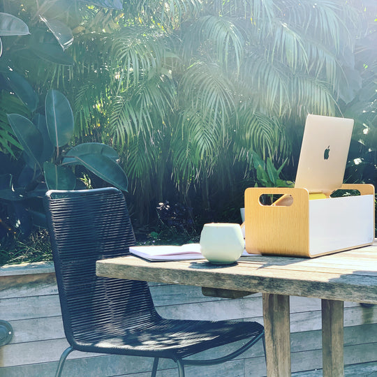 Gustav Originele Bureau Organizer & Laptopstandaard