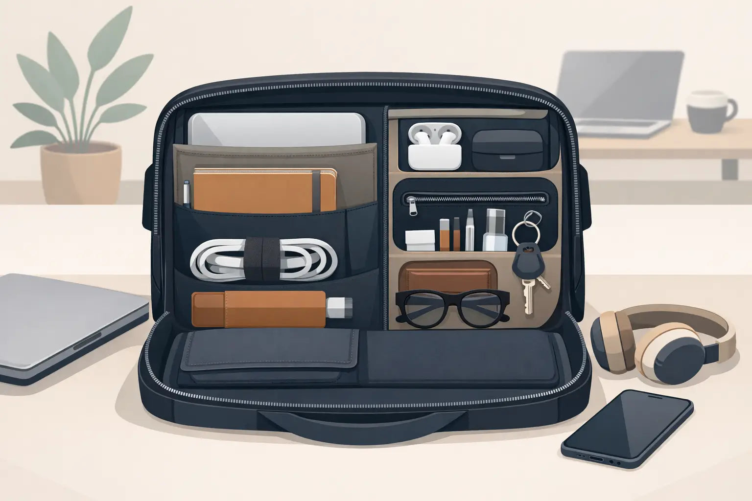 A Guide to Office Bag Organisation