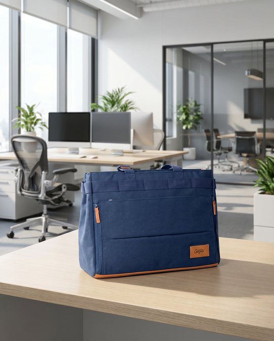 DeskMate Desk Sharing Bag – Portable Organizer for Hot Desking &amp; Shared Offices