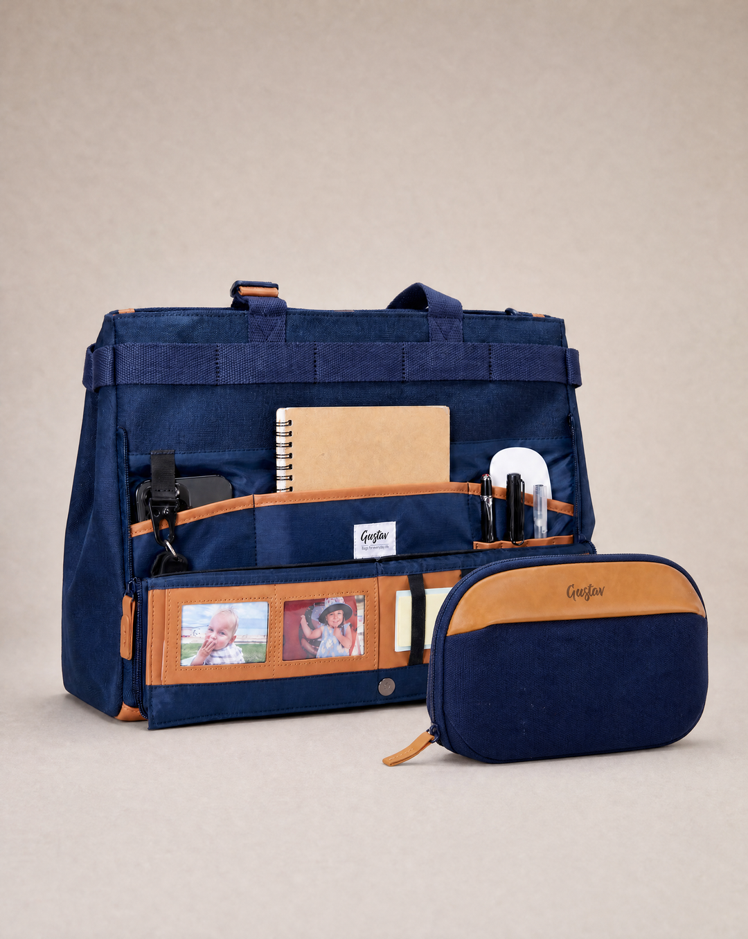 DeskMate Desk Sharing Bag – Portable Organizer for Hot Desking &amp; Shared Offices