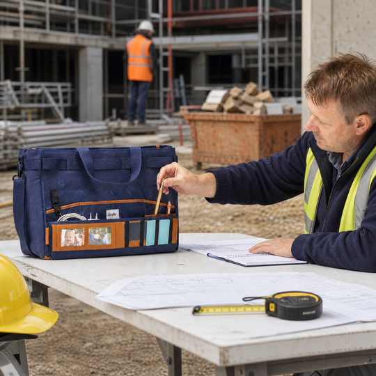 Sac de travail DeskMate – Sac portable 2-en-1 et organiseur de bureau