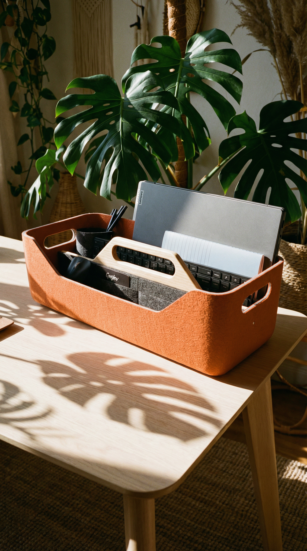 Sustainable Desk Organizer - Loop Desk Caddy – Gustav Concept