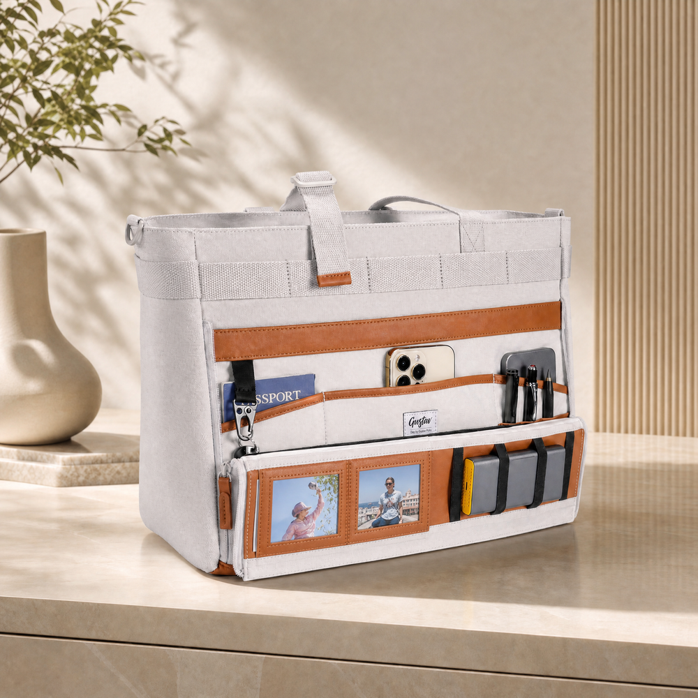 DeskMate Work Bag – 2-in-1 Portable Bag and Desk Organizer