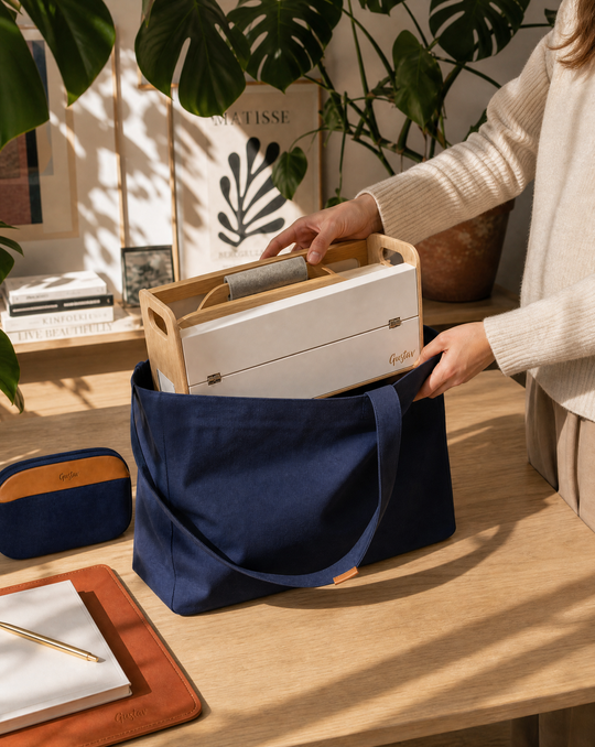 Gustav-ledsagerpakke – Echo, Carryall-stoftaske og FlexMat – spar €20