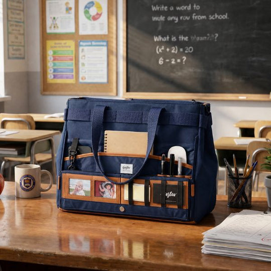 Sac de travail DeskMate – Sac portable 2-en-1 et organiseur de bureau