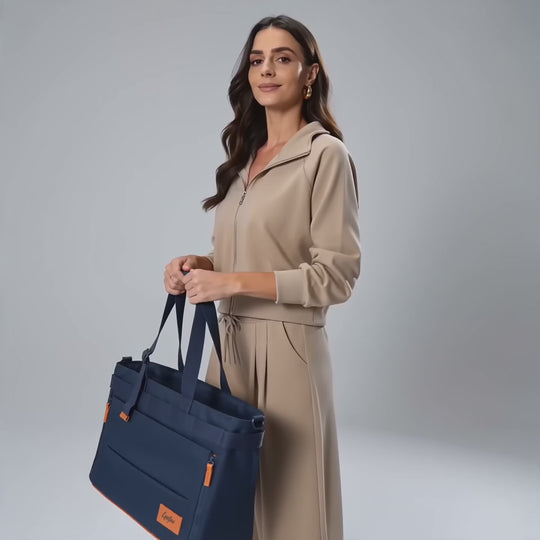 DeskMate Work Bag – 2-in-1 Portable Bag and Desk Organizer